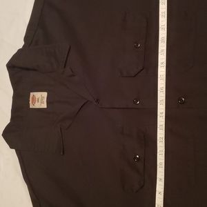Dickies 3x black button up